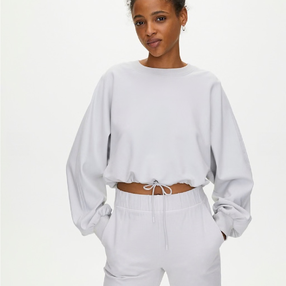Aritzia Babaton Cropped Leisure Sweatshirt